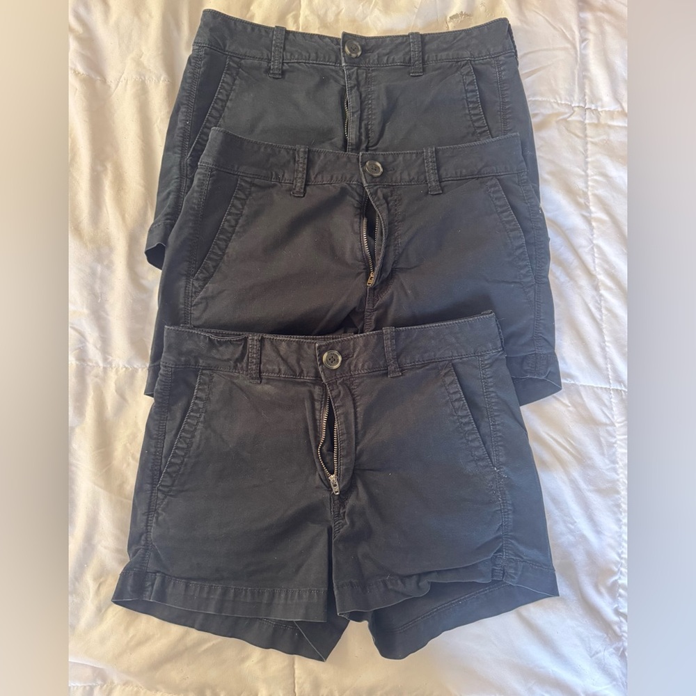 American Eagle shorts size 4 high rise shortie 10 EACH or bundle/save!!!! - Picture 2 of 4